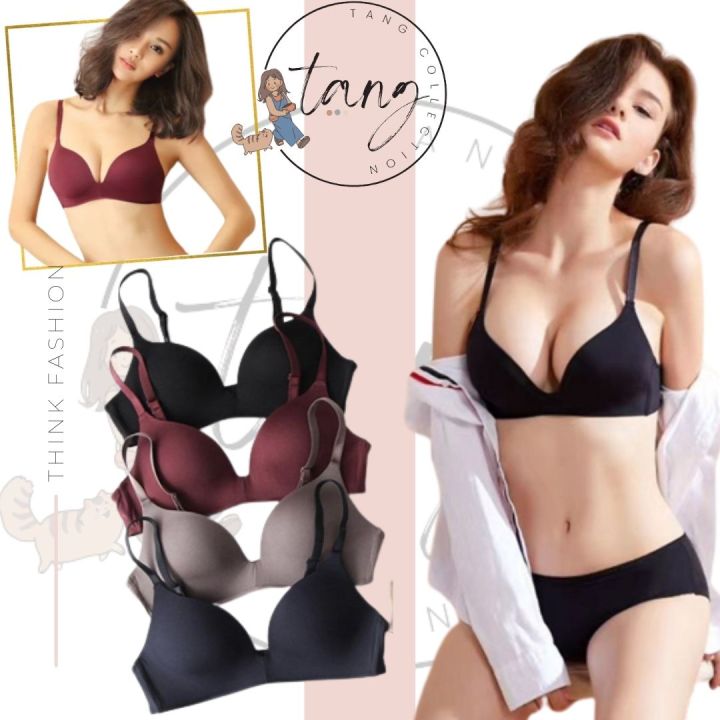 No Wire Brassiere Push Up Bra Seamless Bras for Women A B Cup