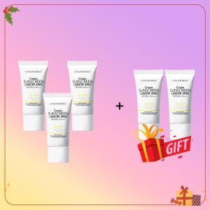 Ready Stock Lanceiking Whitening High Sun Protection SPF50 + sunscreen 60g UV Protection 99% Enhance Skin Tone