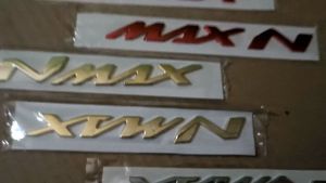 Emblem Motor Yamaha NMAX: Desain Timbul 3D dan Perekat Kuat