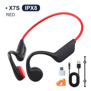 [✅SG Ready Stock] Bone Conduction Wireless Earphone IPX8 Waterproof Bluetooth Earphone Sports Headphone 骨传导耳机