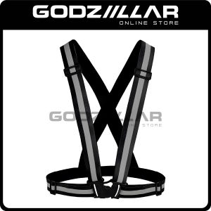 High Reflective Adjustable Safety Belt Safety Vest Safety Strap Shoulder Strap Baju Keselamatan