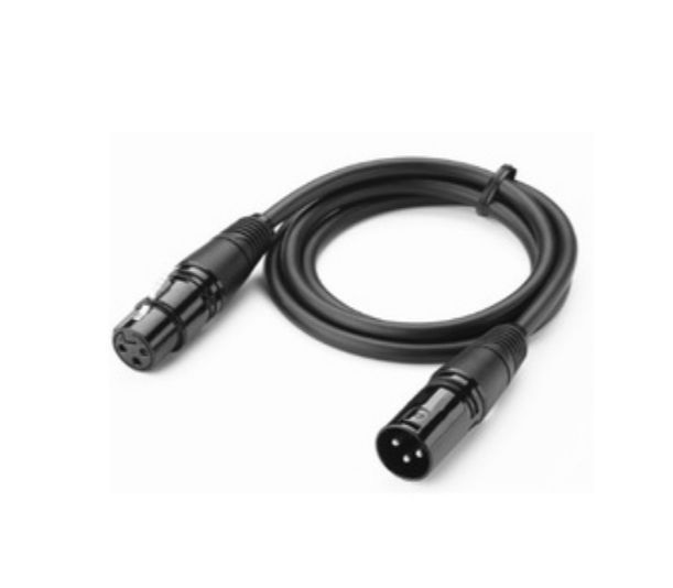 DMX Cable Audio Cord Wire Connector XLR 3-Pin Male to Female XLR Cable ...