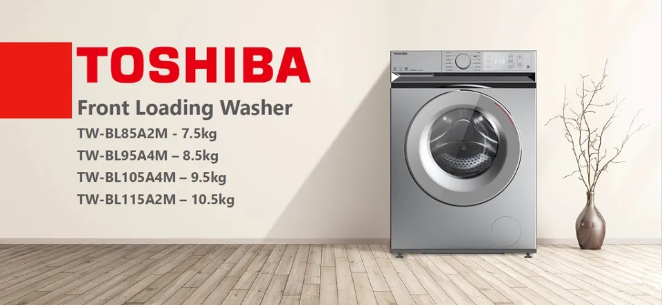 Toshiba Washing Machine (7.5/8.5/9.5/10.5KG) INVERTER WIFI TW