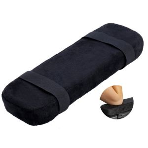 CSR 1Pcs Chair Armrest Pads Memory Foam Chair Cushion Cover Support Arm Long Soft Replacement Work Station Elbow Pillow Support Relief Home Office Protector Universal Universal Fit For Home Or Office Chair