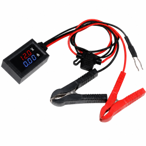 Leakage Detection Tool Voltage & Current Dual Display Built-in Fuse No Multimeter Required Works on 12V Vehicles