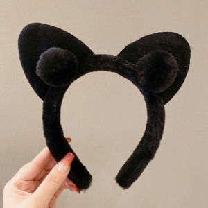 GGS ACC206 Bando Wanita Anak Perempuan Lucu Motif Kuping Kucing Bandana Aksesoris Rambut Y1845