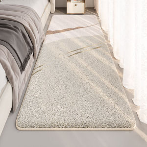 Bedroom Carpet Imitation Cashmere Bedroom Decoration Bedside Floor Mat Plush Living Room Long Anti Fouling Coffee Table Mat