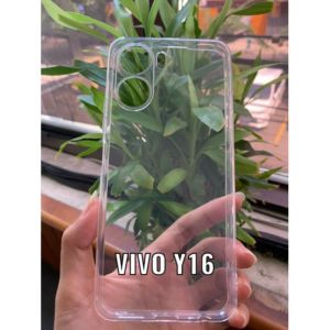 SoftCase Casing Vivo Y16 4G Silikon Case Selikon Clear Bening Transparan TPU