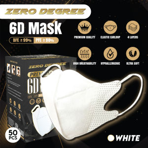 Zero Degree 50pcs Bundle Pack Duck Bill Mask Face Mask Duckbill Face Mask Pelitup Muka Earloop Headloop Mask 4ply 4 layer Medical Mask 3D Mask Duckbill Mask (MDA Approved)