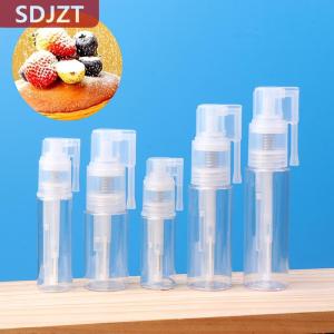 [COD] SDJZT ขวดสเปรย์ผงแห้งแบบพกพา18 25 35 50 60มล. ขวดสเปรย์ผงแห้งแบบเติมได้เปล่าสำหรับเค้กฟองดองตกแต่ง