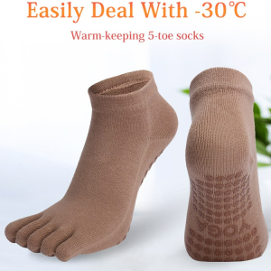 Sports Socks Odorless Anti-hair Loss Fitness Socks Non-slip Glue Point Yoga Aids Three-dimensional 3d Package