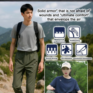Quick-Drying Pants Mens Breathable Waterproof Utility Cargo Pants/Outdoor Quick Dry Trousers/Workwear Triangle Design/For Men