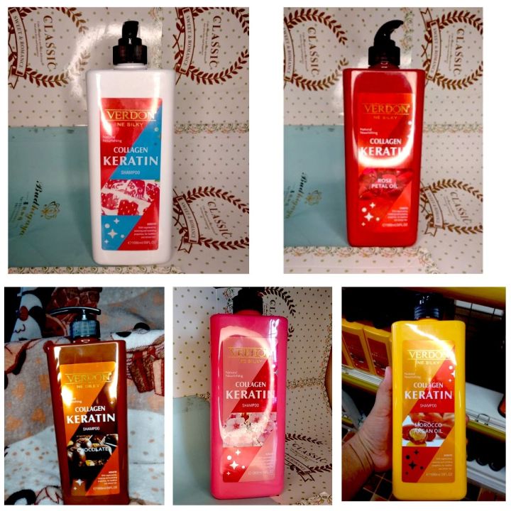 VERDON NE SILKY COLLAGEN KERATIN TREATMENT SHAMPOO Lazada PH