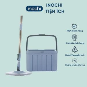 Cây lau nhà tự vắt bộ lau nhà đa năng cây lau thông minh tách nước vuông Souji Inochi - Happy Home 4U