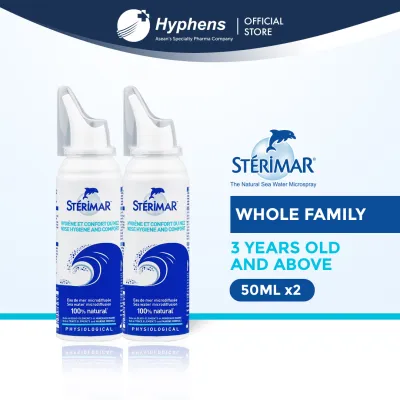 *Exp Mar 2027 Sterimar Nose Hygiene & Comfort 50ml X 2