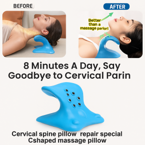 Shoulder Neck Support Pillow Neck Support Pillow Cervical Massage healthcare Relax neck and shoulder muscles multifunction Yoga Rest Pillow Gravity Shiatsu Massage Pillow