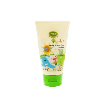 ENFANT (อองฟองต์) Organic Plus Daily Protection Lotion โลชั่นบำรุงผิว สูตรป้องกันแสงแดด SPF 30PA+++ 100 ml. (ไม่มีกล่อง)