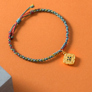 Chow Sang Sang 周生生 Cultural Blessings Daily Bliss 999 24K Pure Gold Ruyi Bracelet 92607B