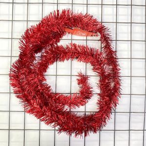Slinger Rumbai Warna Warni Tinsel Panjang 2 Meter Dekorasi Pesta Idul Fitri / Natal