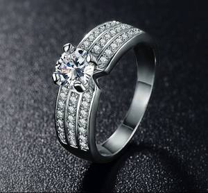 แหวนเพชรCz