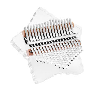 17 Keys Kalimba Thumb Piano Portable Acrylic Mbira Crystal Finger Piano Kalimba Musical Instruments