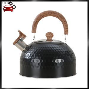 [Ueb Wholesale Mall] Tea Kettle Stovetop with Anti-hot Handle Stainless Steel Whistling Kettles Teapot Hot Water Boiling Pots for Tea Coffee Milk