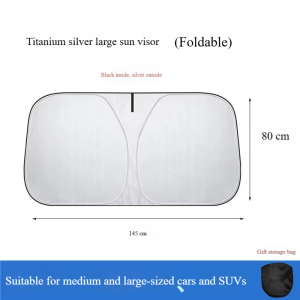 LANNO Car Windshield Sunshades Front Window Tints Sunscreen Sun Visor Protector Shade Heat Insulation Anti UV