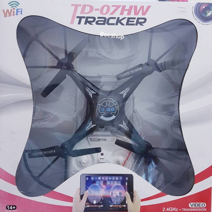 Tracker rc outlet quadcopter