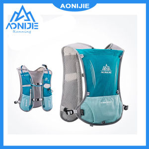 AONIJIE Hydration Vest Pack 5L Ultralight กระเป๋าเป้สะพายหลังกีฬากลางแจ้งกระเป๋าสำหรับ Trail Racing มาราธอนเดินป่า E913S