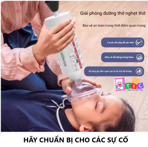 Dụng Cụ Sơ Cứu Hỗ Trợ Nghẹn Hóc Nhỏ Gọn Dễ Dùng gia đình có Trẻ Nhỏ và Người Lớn Tuổi Nên Có và mang theo khi đi du lịch