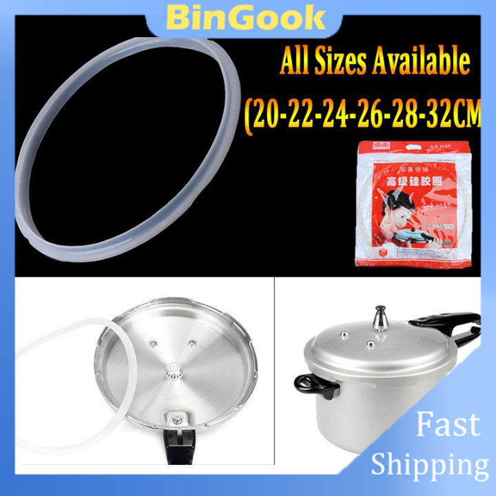 Pressure Cooker Rubber Seal 20/22/24/26/28/30CM Pressure Cookers White