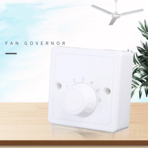 Mounted Ceiling Fan Speed Controller Fan Speed Control Switch Five-speed Electric Fan Switch Square