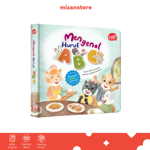Mizan Buku Anak Mengenal Huruf ABC Boardbook - Rien Nur Azizah