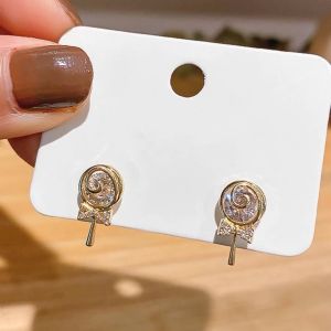 🔥พร้อมส่ง 🔥 BYB ต่างหู be your bag ก้านเงินแท้ S925 อมยิ้มสีทอง Code 2092 (ฺB9)