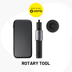 HOTO Rotary Tool Kit  35-in-1 5-Gear (5-25Krpm) 0.9Nm Circular LED 2000mAh Cordless Rechargeable