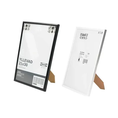 624 - Bingkai Foto A4 Aesthetic Frame Figura Minimalis Berbagai Ukuran A5 5R 11R Photo Frame Pigura