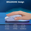Chuột chơi game không dây ONIKUMA CW917, chuột quang im lặng có thể sạc lại, chuột máy tính USB cho laptop 2.4G. 