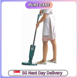 【Pure Care】 Wireless Electric Mop/ USB Chargale Mop with Spray Waterbottle