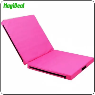 MagiDeal Exercise Sponge Pad Thick Cushioning Foldable Mat Supportive Gymnastics Mat Portable for Home Fitness Training