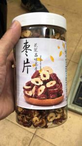 Táo Đỏ Thái Lát Sấy Giòn Không Hạt Hộp 250gr