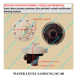 WLS SENSOR AIR / WATER LEVEL / WATER LEVEL MESIN CUCI SAMSUNG OC-08
