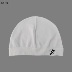 [ShiFu] Cross Embroidered Cap Beanie Soft Breathable Stretch Warm Knitted Hat For Men Women Casual Streetwear Travel Outdoor