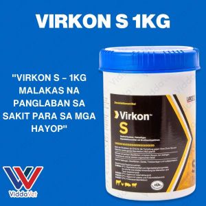 VIRKON S 1 kg canister disinfectant  Virkon solution Virkon-S rely on Virucidal cleaning materials for farm uses piggery pens poultry farm