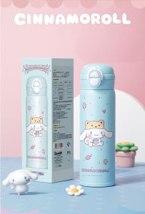 Authentic Sanrio Thermal Flask Student Kids Water Bottle 316 Stainless Steel Vacuum Flask