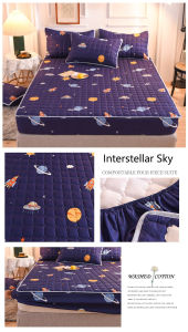 Zeen  Bedsheet No Lukot No Gusot Bedsheet Fully Garterized Bedsheet Fitted Bed Sheet COTTON