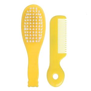 Infant Hair Brush Portable Compact Hair Brushes Cradle Caps Hair Comb Kids Bath Soothing Brush for Child Sensitive Skin
