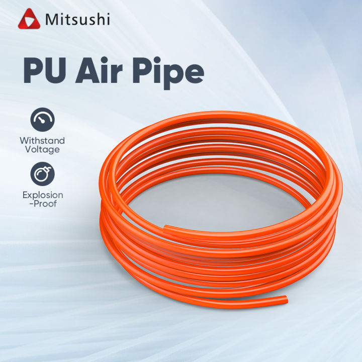Mitsushi PU/PE Hose Tube Pneumatic Hose Polyurethane Pipe Air Tube