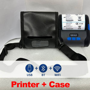 Soonpos Upgraded Version 80mm Thermal Printer 2-in-1 Bluetooth WiFi USB AWB Receipt & Label Printer for Online Seller Pos Laju Shipping Waybill