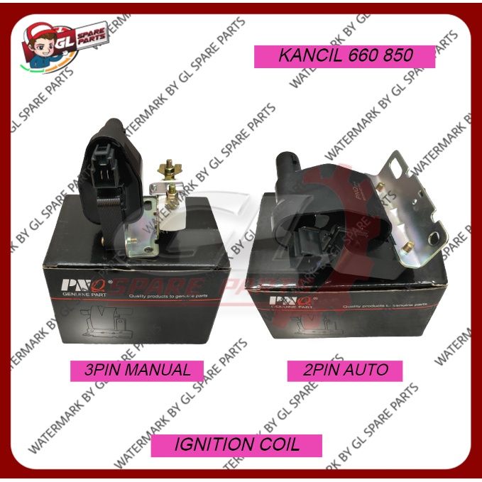 IGNITION COIL PLUG COIL PERODUA KANCIL 660 850 (AUTO = 2PIN)(MANUAL = 3PIN) Lazada