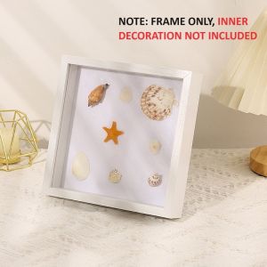 HOLLOW FRAME 3CM DEPTH 3D FRAME DIY HANCRAFT DRIED FLOWER DECORATION WALL FRAME WEDDING PHOTO FRAME